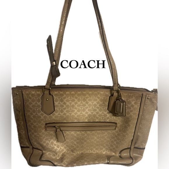 Coach Signature Tote F1382-26414 - Picture 1 of 5